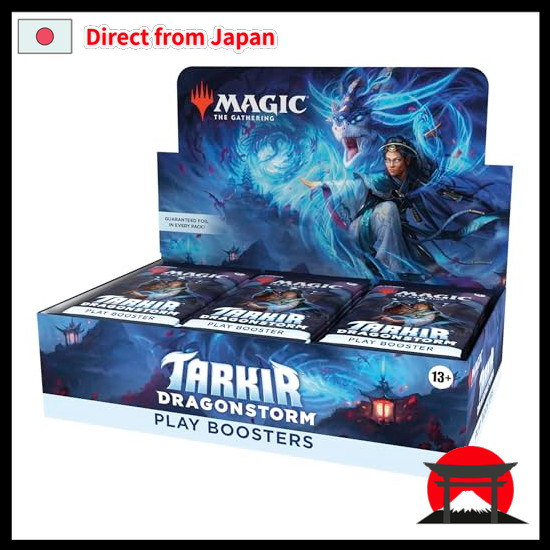 【Gửi trực tiếp từ Nhật Bản】 Magic: The Gathering Tarkir: Dragon's Storm Record Play Booster English 