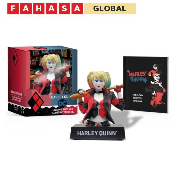 Sách ngoại văn: Harley Quinn Talking Figure And Illustrated Book