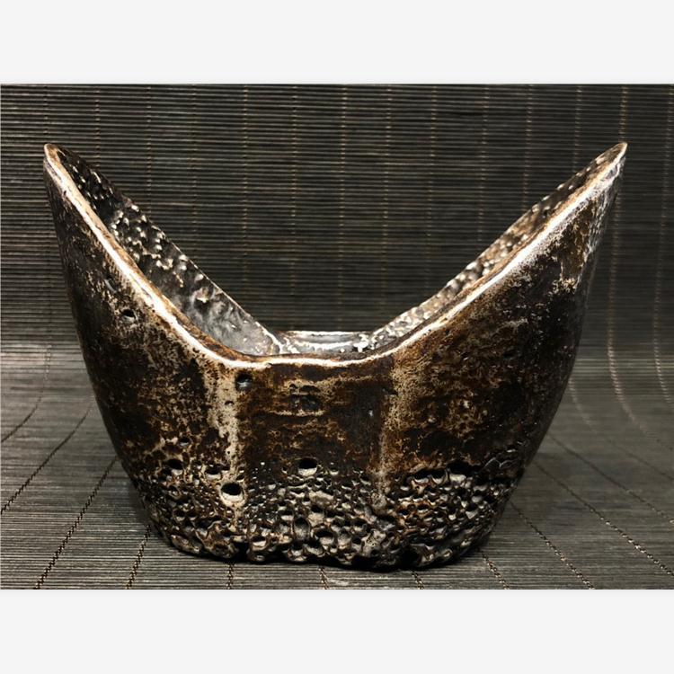 Cổ Cổ Cổ Bạc Thỏi Mạ Bạc Thật Nhà Thanh Năm Mươi Mười Hai Mười Hai Mười Hai Bạc Bạc Thanh Bạc Cổ Bạc