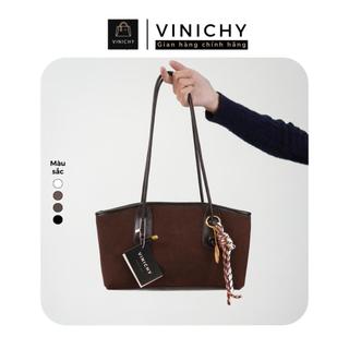  Túi xách nữ đeo vai VINICHY tote dung tích lớn size 30cm HA735 BAG 