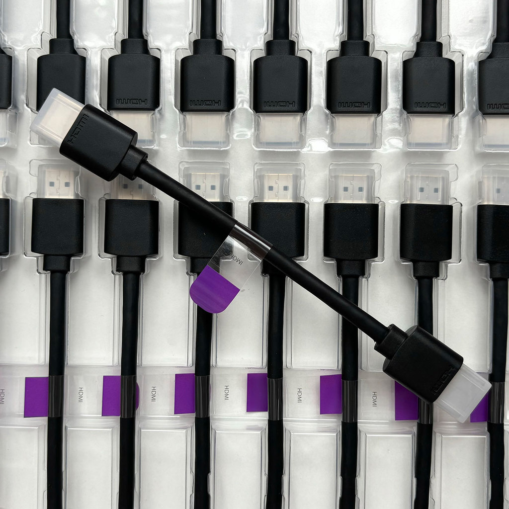 15cm HDMI 2.1 4K120Hz 8K60 TV Trái Cây Máy Tính Dính NUC Cáp HD Siêu Ngắn Cáp Video