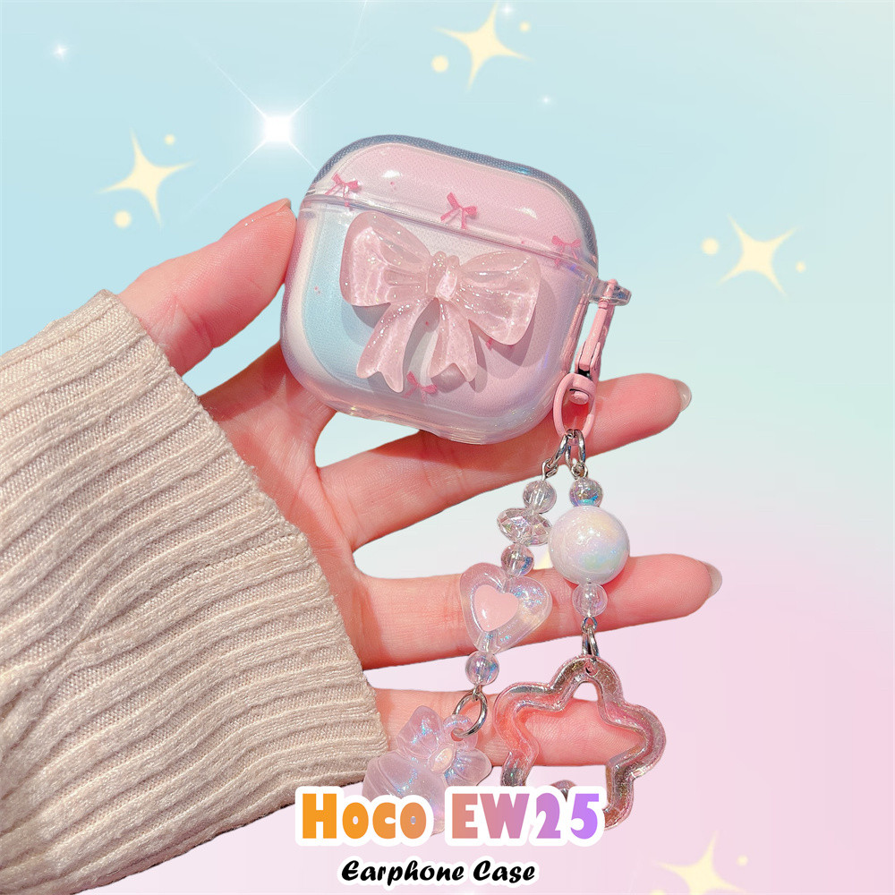 Hàng có sẵnDành Cho Hoco EW25 Ốp Lưng DIY Mèo Dễ Thương Silicon Mềm Vỏ Tai Nghe