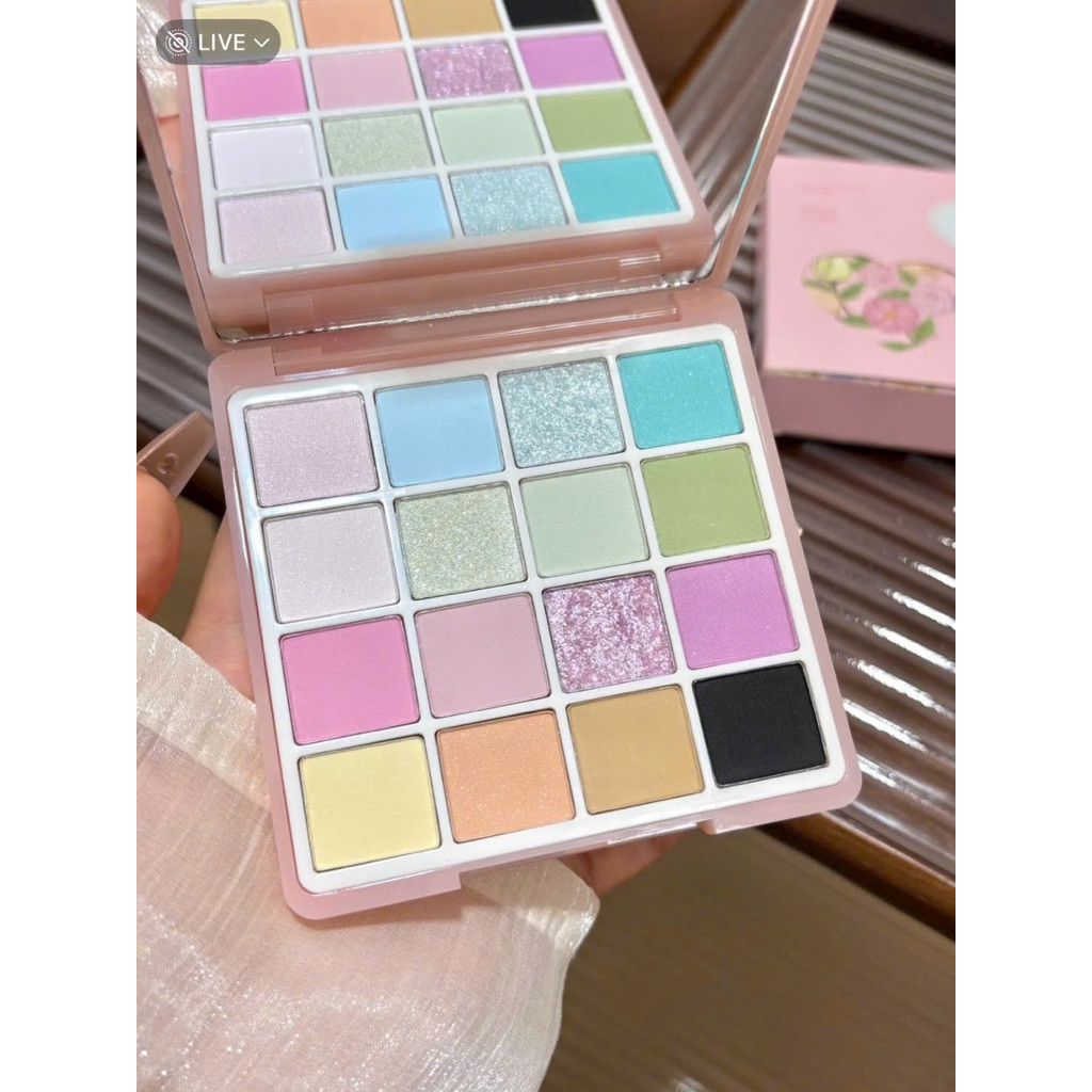 (MUSE STORE) Bảng mắt 16 ô màu mới Hold Live HL789