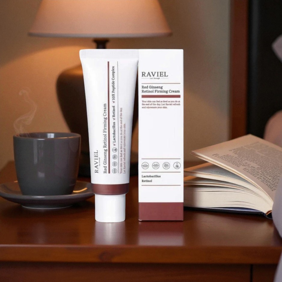 Kem Dưỡng làm dịu Da Raviel  – Vạch Nâu – 50ml