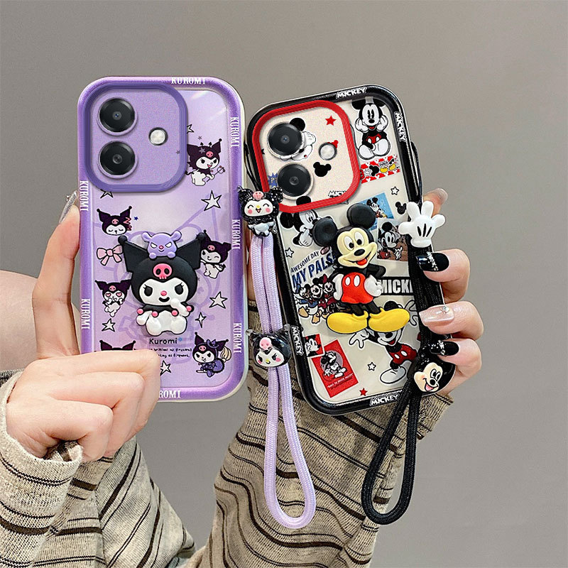 Ốp lưng oppo a3 oppo a3x Ốp điện thoại búp bê 3D dễ thương