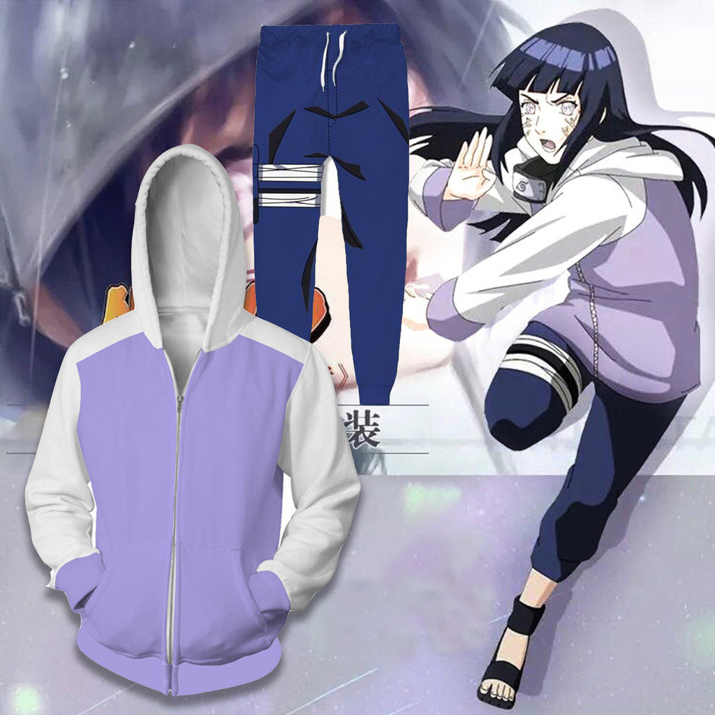 Mới Quần Áo Cosplay Hinata Hyuga Naruto Shippuden, Phù Hợp Nữ