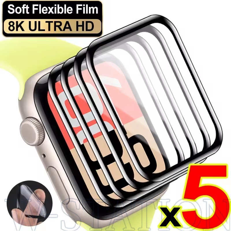 Phim bảo vệ màn hình cong 3D - Smartwatch Soft Screen Protector - Phim bảo vệ trong suốt chống trầy 