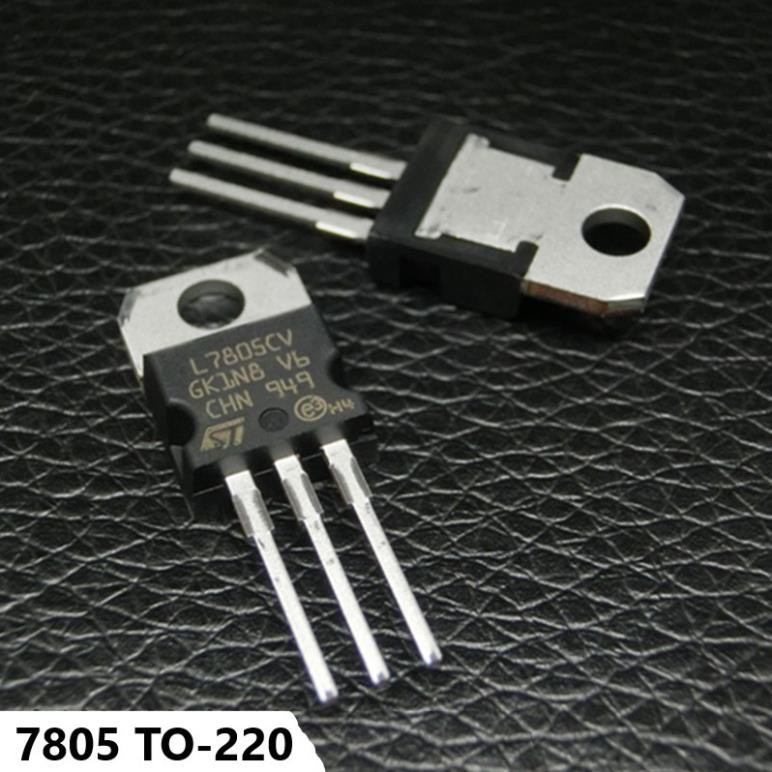 Gói 5 con - IC Ổn Áp Nguồn 5V 7805 L7805 L7805CV LM7805 7805CV 1.5A TO-220 Chân Cắm