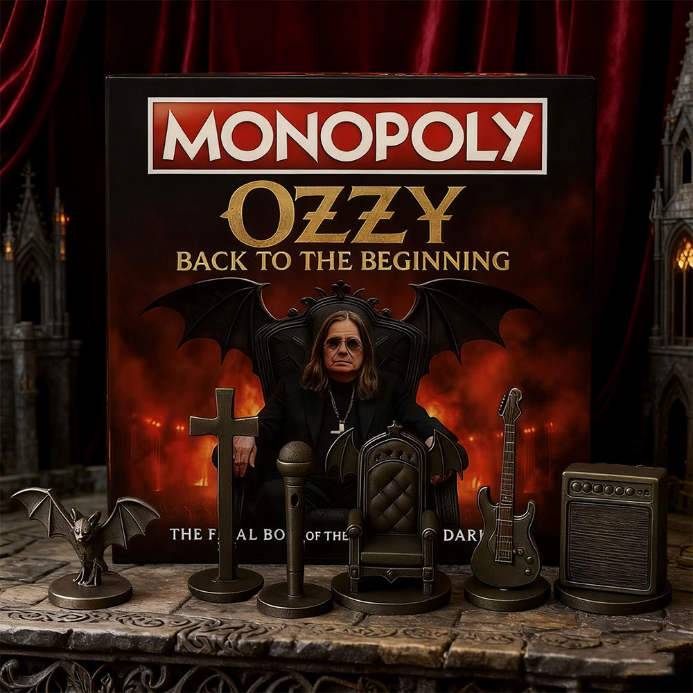 Monopoly Ozzy board game cards