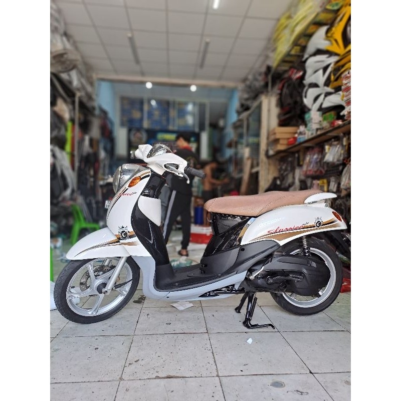 Tem rời  dán xe Mio classico- Mẫu tem thiết kế - Tem 3 lớp không bay màu