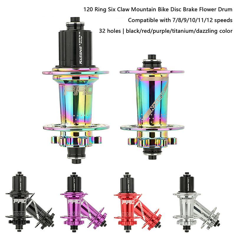 DRH Hassns Pro7 Mtb Hub - 24 và 32 Lỗ, Đa Tốc Độ, Sáu Hàm Lục Lac Phát Hành Nhanh