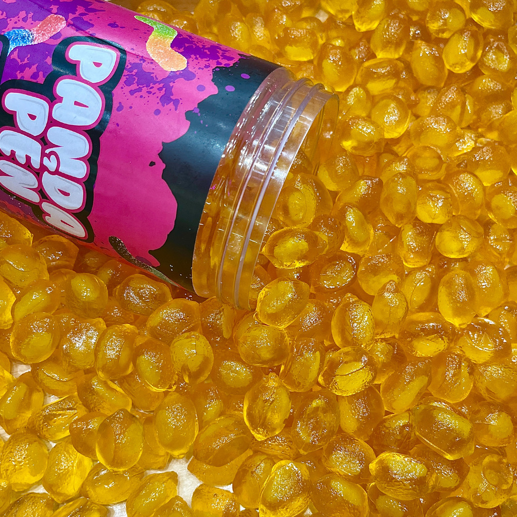 500g Kẹo Dẻo Siro 4D Vị Chanh Vàng Panda Pẻn, Kẹo Dẻo Đức Chính Hãng