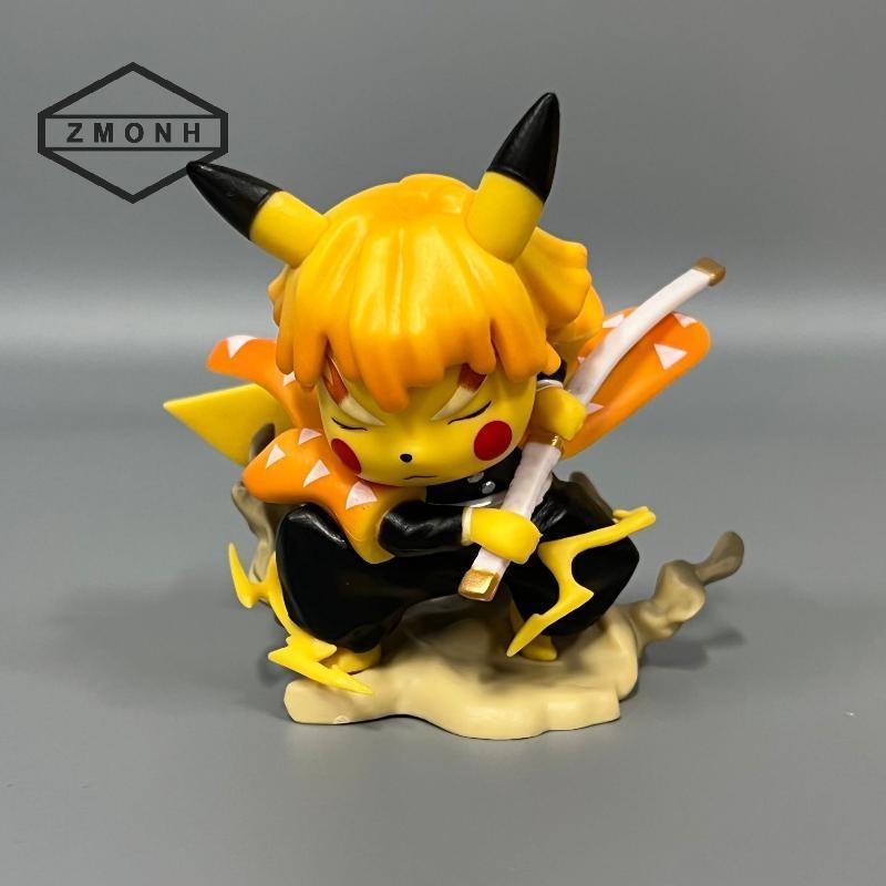 ZMONH 1 Chiếc Xe Trang Trí Ghostblade Pikachu Cosplay Vợ Tôi Shanyi Anime Thunderbolt Flash Handmade