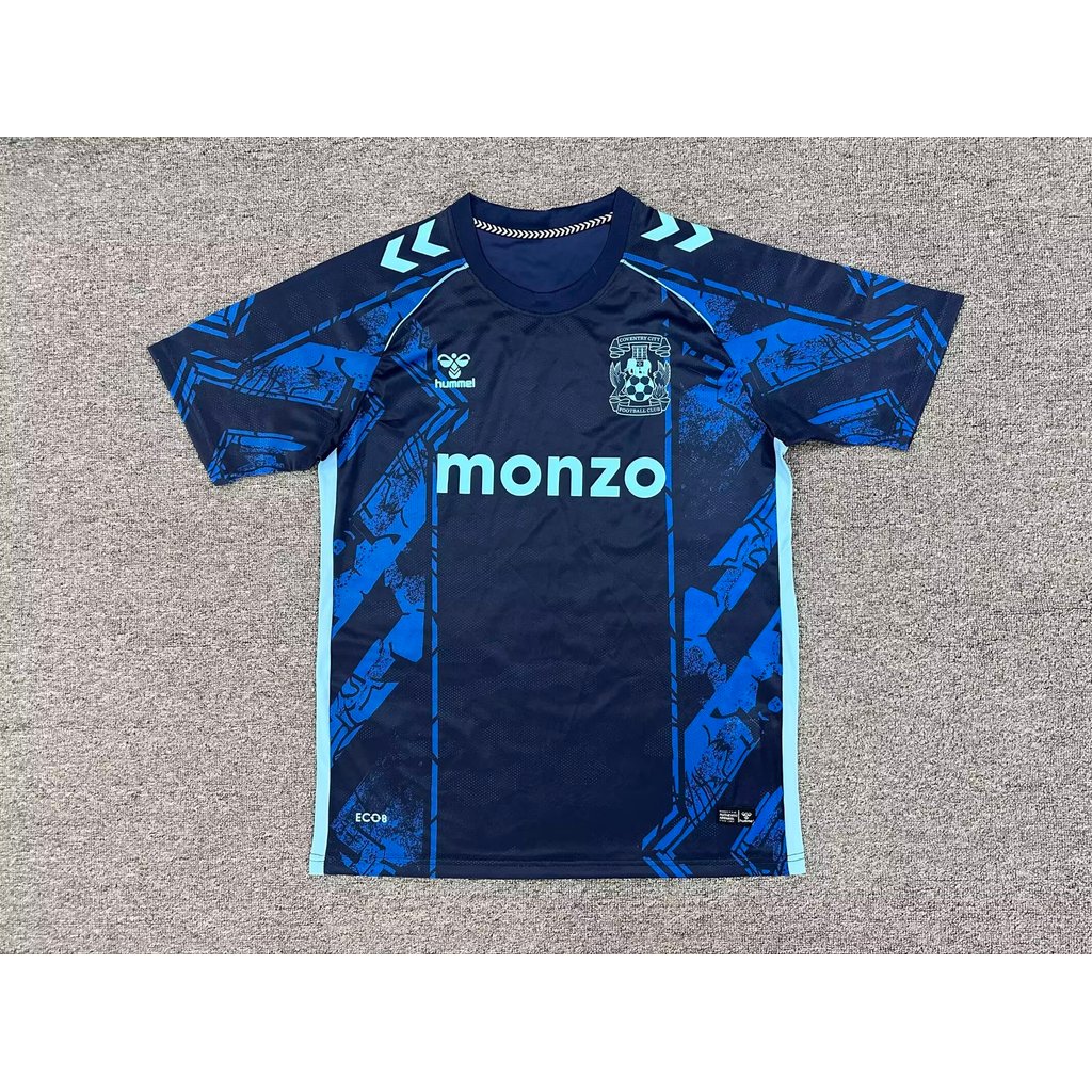 Áo Thun Thể Thao Ngắn Tay Coventry City 2025-26 Phù Hợp Cho Bóng Đá Sân Khách Size S-4XL