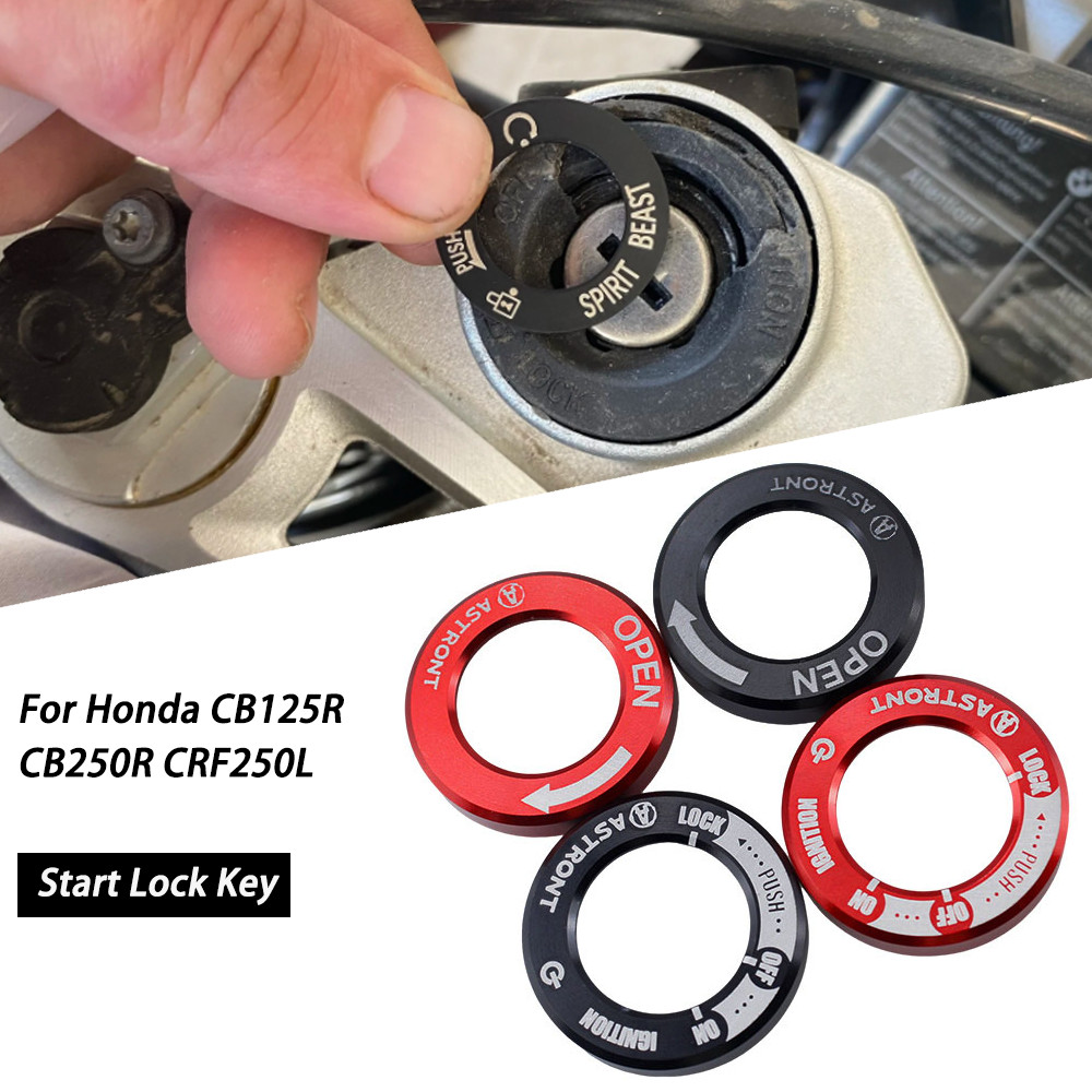 Xe Máy Bắt Đầu Khóa Chìa Khóa Dành Cho Xe Honda CB125R CB250R MC52 JC79 CRF250L Rally CRF300L GB350C