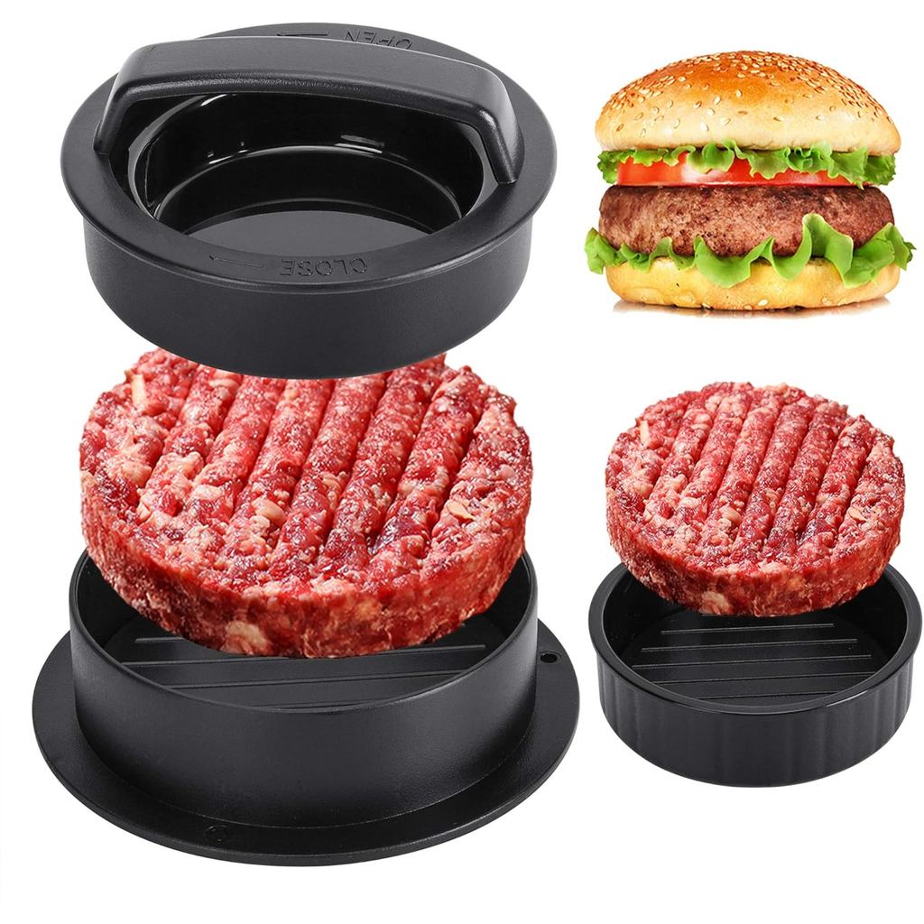 Burger Press Hamburger Patty Maker Slider Press Stuffed Burger Patty Press Regular Burger Patties Co