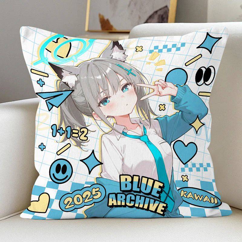 【Ready Stock】 Azure File Peripheral Pillow Bai Zi Xingye Yosum Jia Daizi Two-Dimensional Animation P
