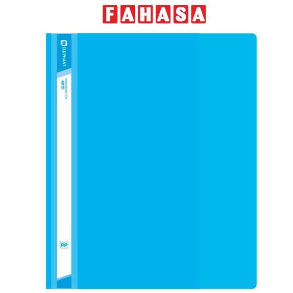 Bìa Kẹp Tài Liệu A4 - Elephant MF01 - Màu Xanh Da Trời