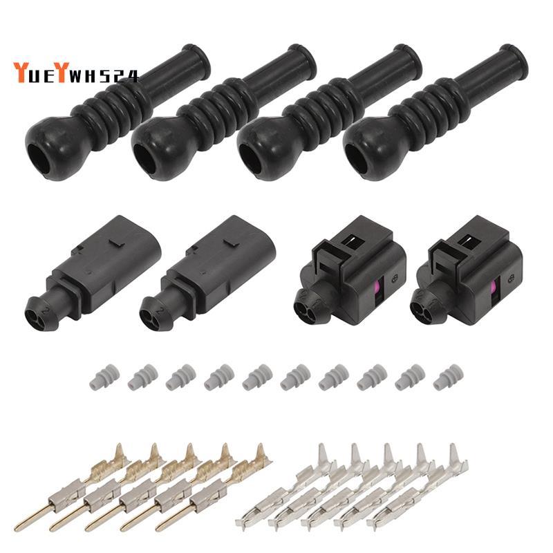 Nam Nữ Kết Nối Cảm Biến Cắm Adapter Cắm Bộ Kẹp 1J0973702 1J0973802 6N0906102