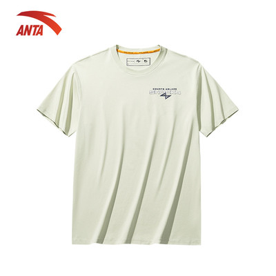 ANTA Áo Phông Thể Thao Nam SHOCK 4 Áo thun ngắn tay bóng rổ nam dáng rộng, thoáng khí, làm mát 1525C1108