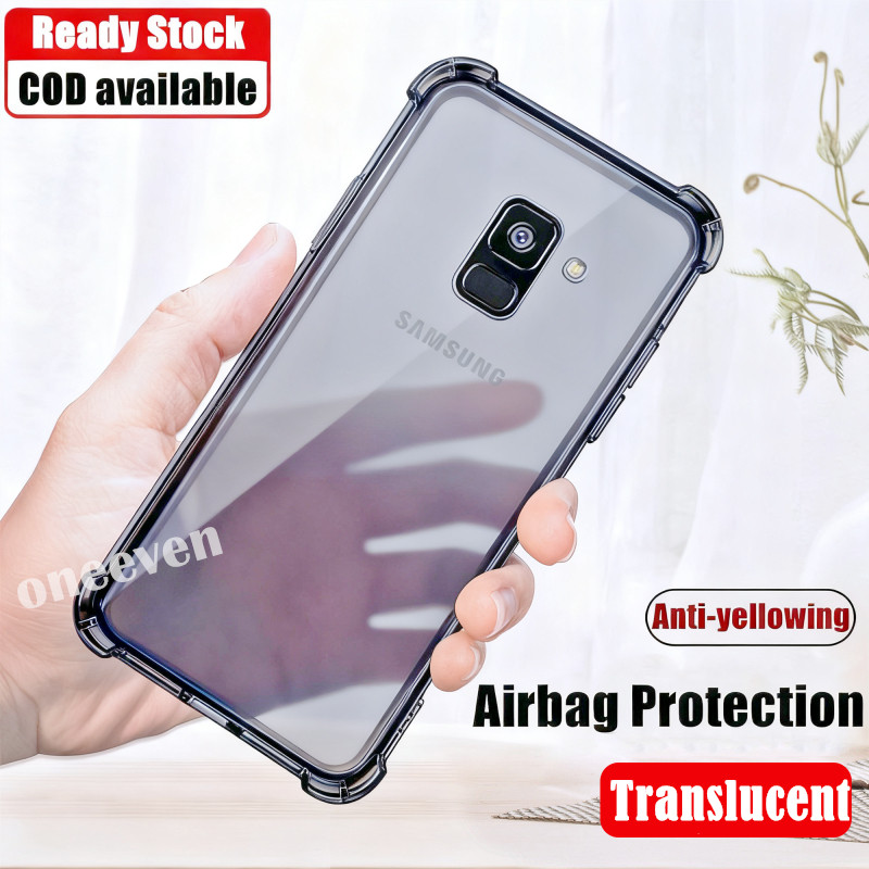 Ốp Điện Thoại Cho Samsung Galaxy J6 2018 SM-J600F J600F FDS J600G J600FN J600GF Silicon Mềm Mờ Đen J