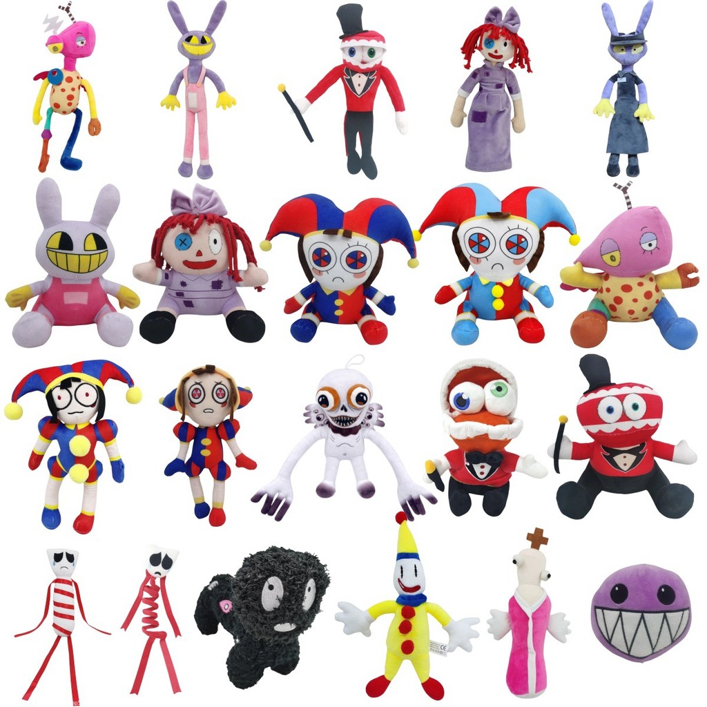 [Hàng có sẵn] THE AMAZ Digital CIRCUS Digital CIRCUS Animation Clown Plush Toy WJG