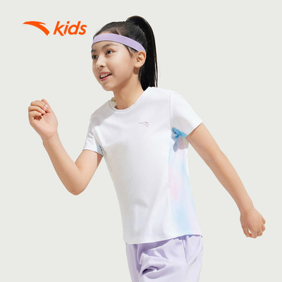 Áo Phông Ngắn Tay Thể Thao Bé gái  ANTA KIDS T-Shirt  3625B5105. Running Big Kids 7-14 Years