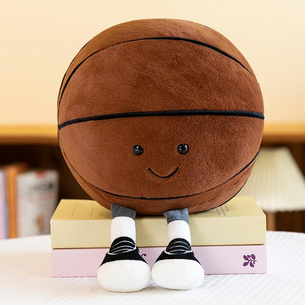 Jellycat Vui Bóng Đá Bóng Rổ Bóng Đá Sang Trọng Búp Bê Hoạt Hình Thể Thao Bóng Sang Trọng Gối Ngủ ve
