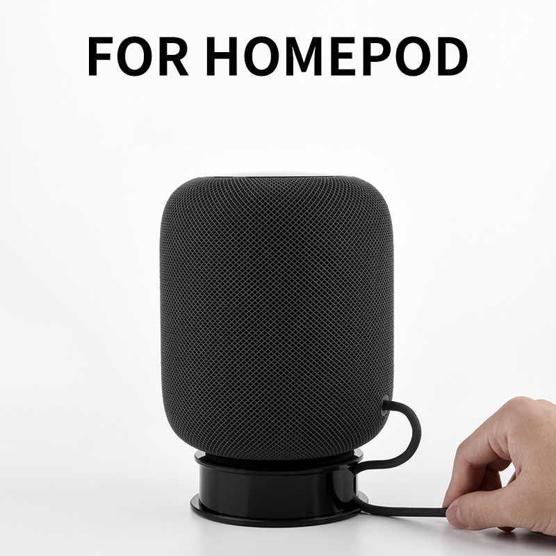 HomePod mini speaker cable storage base, universal speaker storage stand