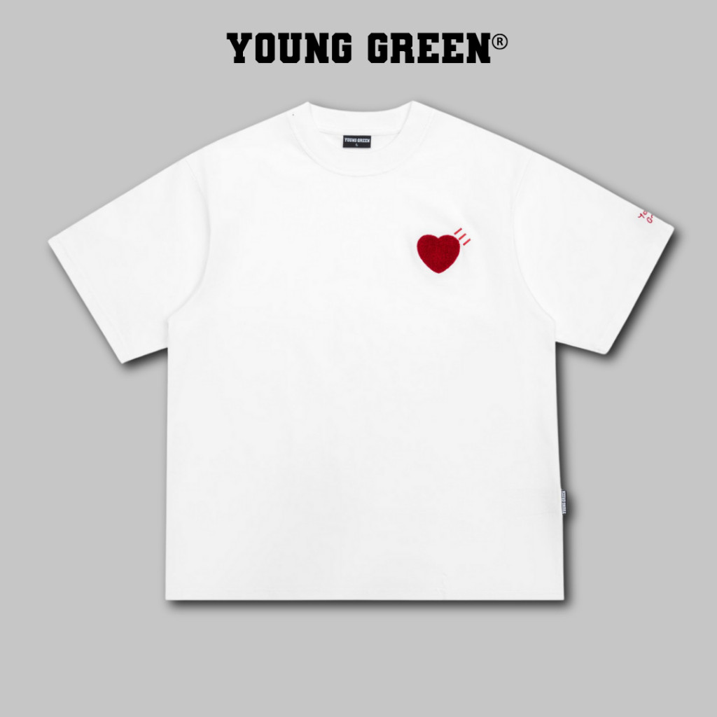 Áo Thun Young Green Good Heart