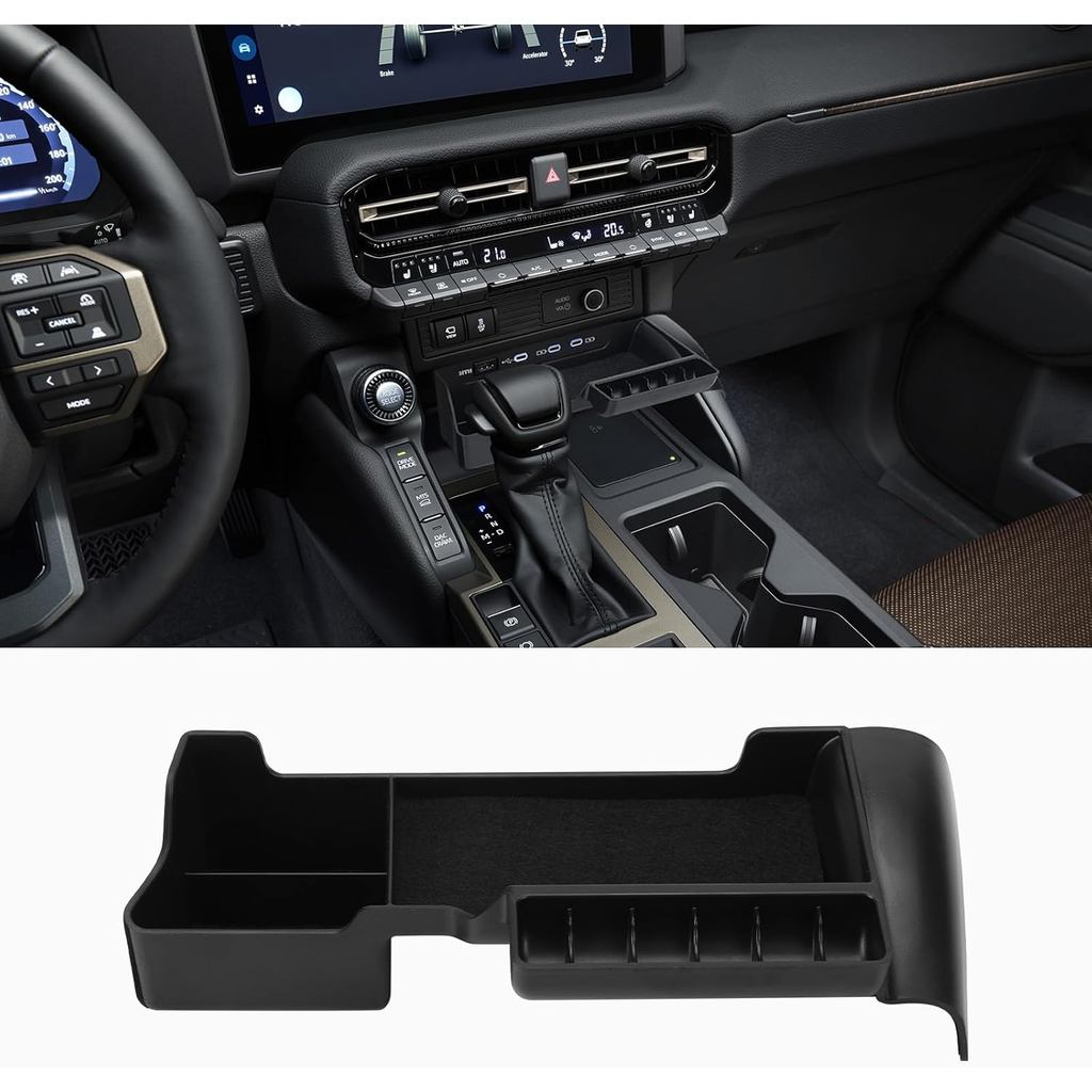 Khay sắp xếp bảng điều khiển trung tâm Tương thích với Toyota Land Cruiser Prado J250 LC250 2024 202