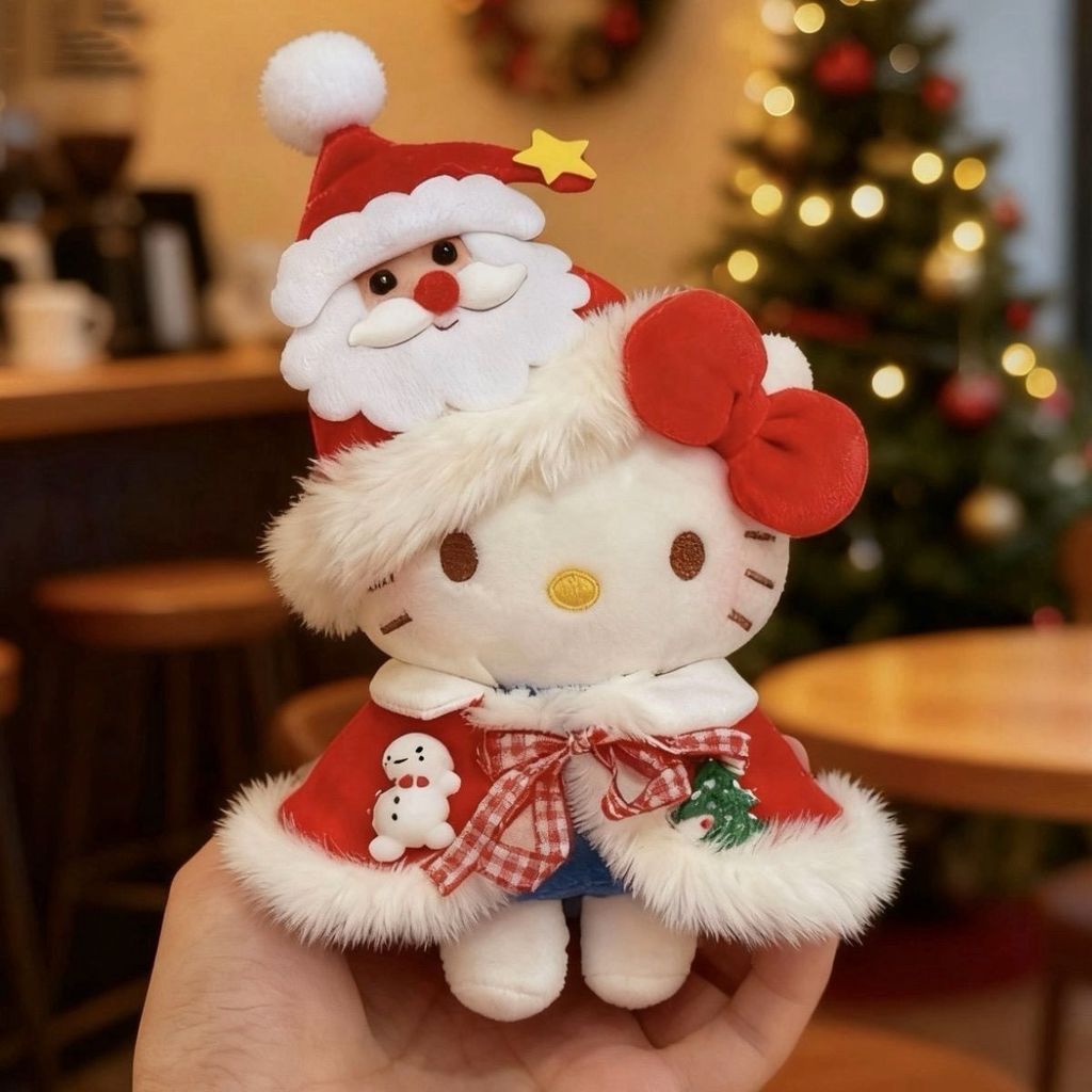 Kitty Kitty Kitty Kitty Búp Bê Mặt Dây Chuyền Túi Móc Khóa Giáng Sinh Giới Hạn Hello Kitty Mèo Búp B