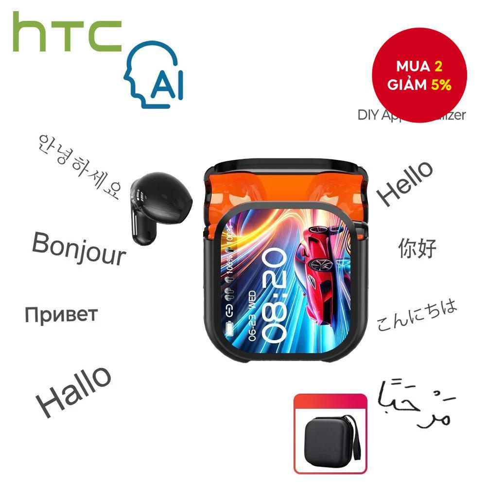 Tai nghe HTC NE20 Tai nghe Bluetooth 6.0 AI Dịch trực tiếp Màn hình LED thông minh HiFi Chất lượng âm thanh Công nghệ khử tiếng ồn | BigBuy360 - bigbuy360.vn