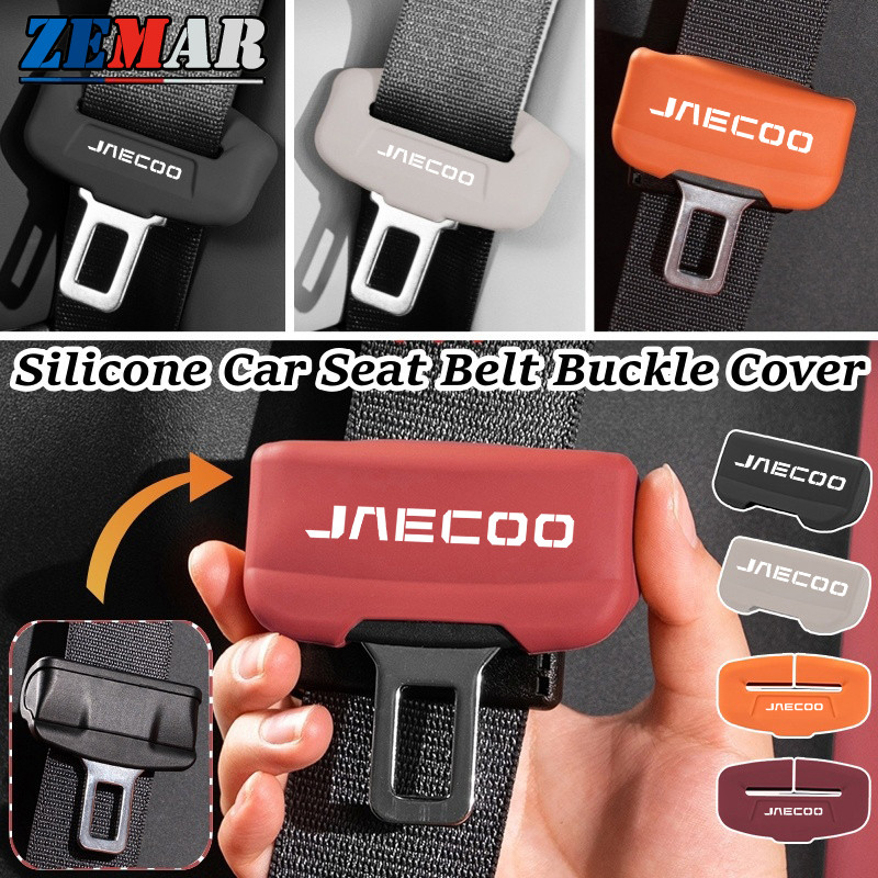 JAECOO J7 J8 Dây An Toàn Ô Tô Khóa Bảo Vệ Bao Silicon Đai An Toàn Khóa Chống Trượt Chống Nti Trầy Xư
