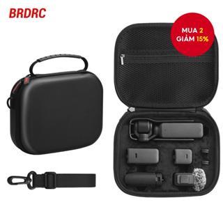  Brd RC Hộp Đựng Cho DJI Osmo Pocket 3 Camera Túi Xách Di Động Túi Đeo Vai Đen PU Vali Cho Túi 3 Bảo Vệ Phụ Kiện 