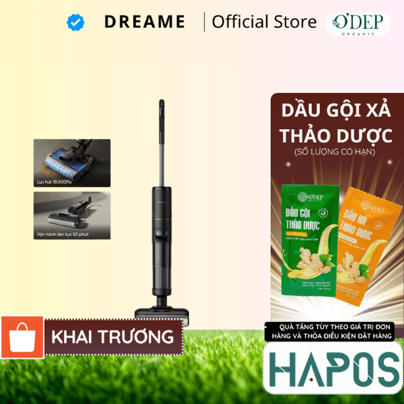 Máy hút bụi lau sàn khô & ướt Dreame H13 FlexReach/ H12 FlexReach/ H13 Dual FlexReach/ H13S FlexReac