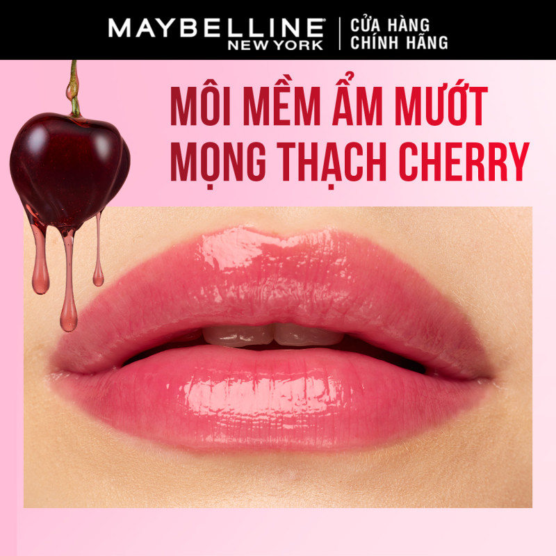 Son bóng dưỡng Maybelline New York Lifter Glaze cho môi mềm ẩm mướt, mọng thạch Cherry 2.8g | BigBuy360 - bigbuy360.vn
