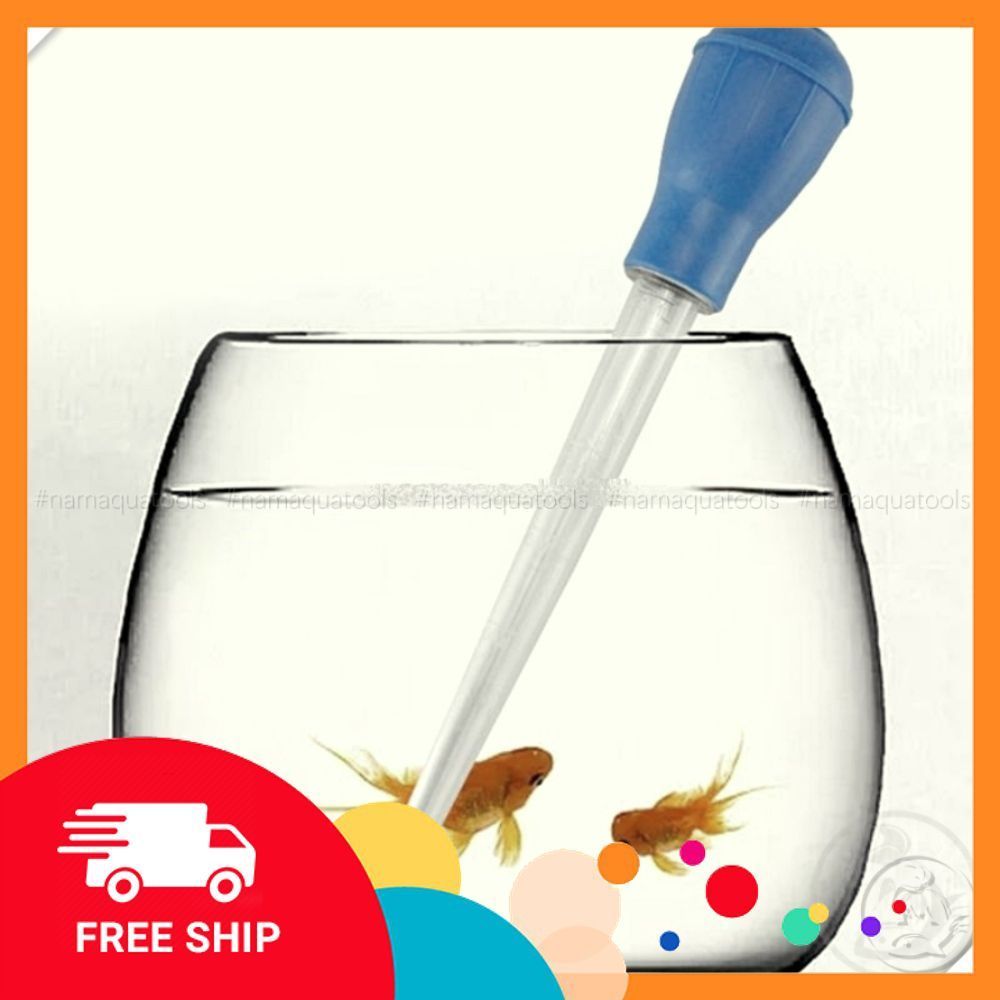 Ống Bóp Hút Cặn Dài 28cm / 45cm | Hút Cặn - Cho Ăn Artemia - Châm Phân Nước Cho Bể Thuỷ Sinh, Cá Cản