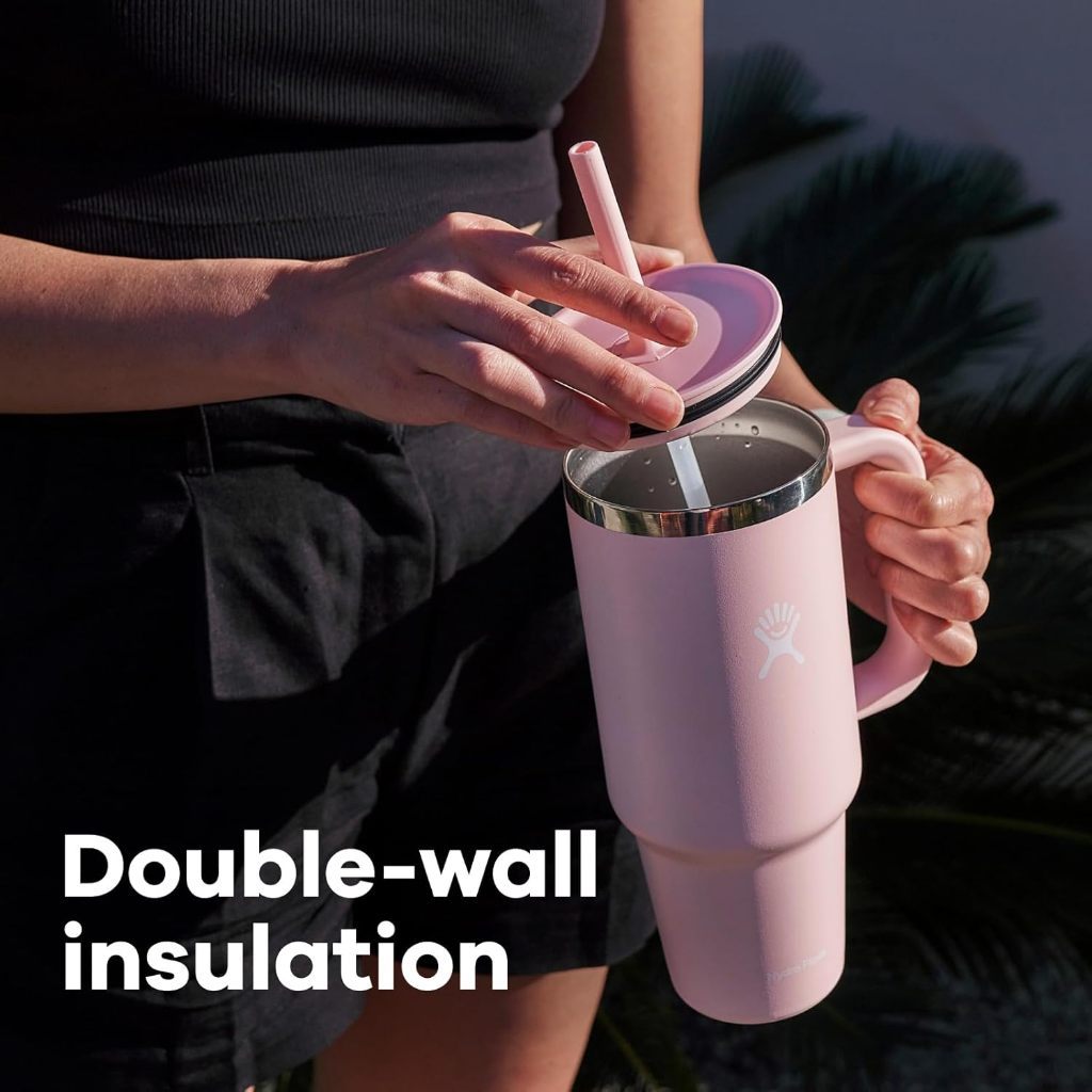 Ly giữ nhiệt Hydro Flask 946ml Around Travel Tumbler 32 oz kèm ống hút, chính hãng, giữ nhiệt tốt | BigBuy360 - bigbuy360.vn