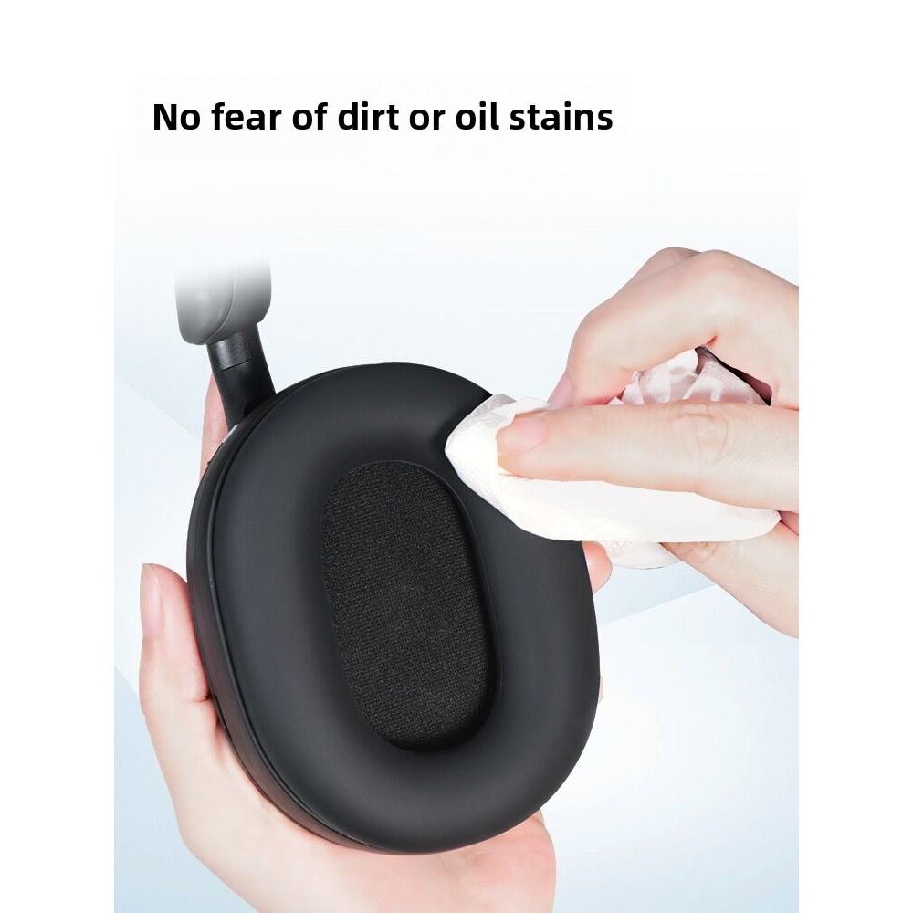 Ốp bảo vệ silicon Sony WH-1000XM5 XM6 XM3 XM2 XM4 Vỏ bọc cốc tai Băng đô Pad Vỏ mềm Phụ kiện thay th