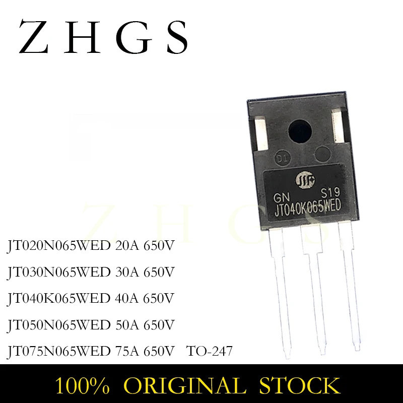 5 CÁI JT020N065WED JT030N065WED JT040K065WED JT050N065WED JT075N065WED TO-247 650V IGBT Ống hiệu ứng