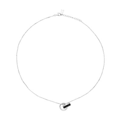 Dây cổ Bạc đính đá STYLE By PNJ XM00W060059