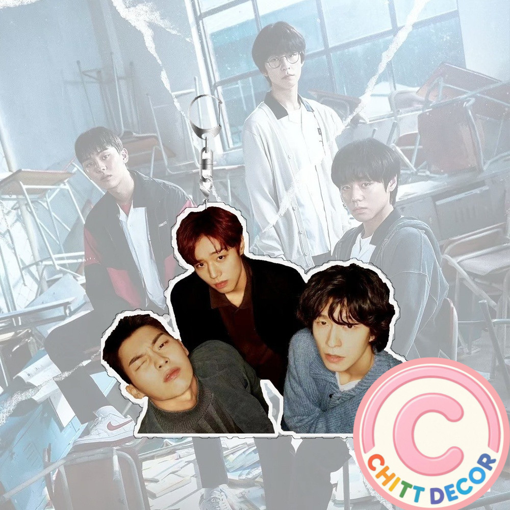 Móc Khóa Acrylic Hình Nhân Vật Trong Phim Hero Class 1 PARK JI HOON Choi Hyun