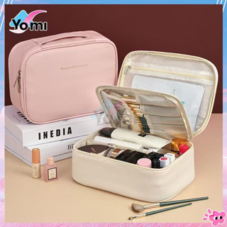 Túi da đựng mỹ phẩm du lịch nhiều ngăn tiện lợi ,túi chống nước,Có Thể Dùng Làm Quà Tặng