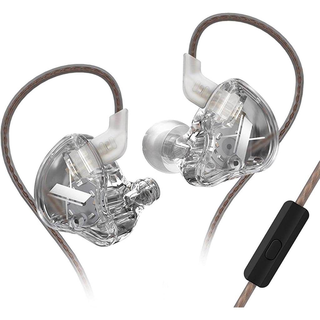 Tai nghe inears KZ EDX 1DD Tai nghe HiFi IEM, Tai nghe nhét tai KZ có dây có trình điều khiển động 1
