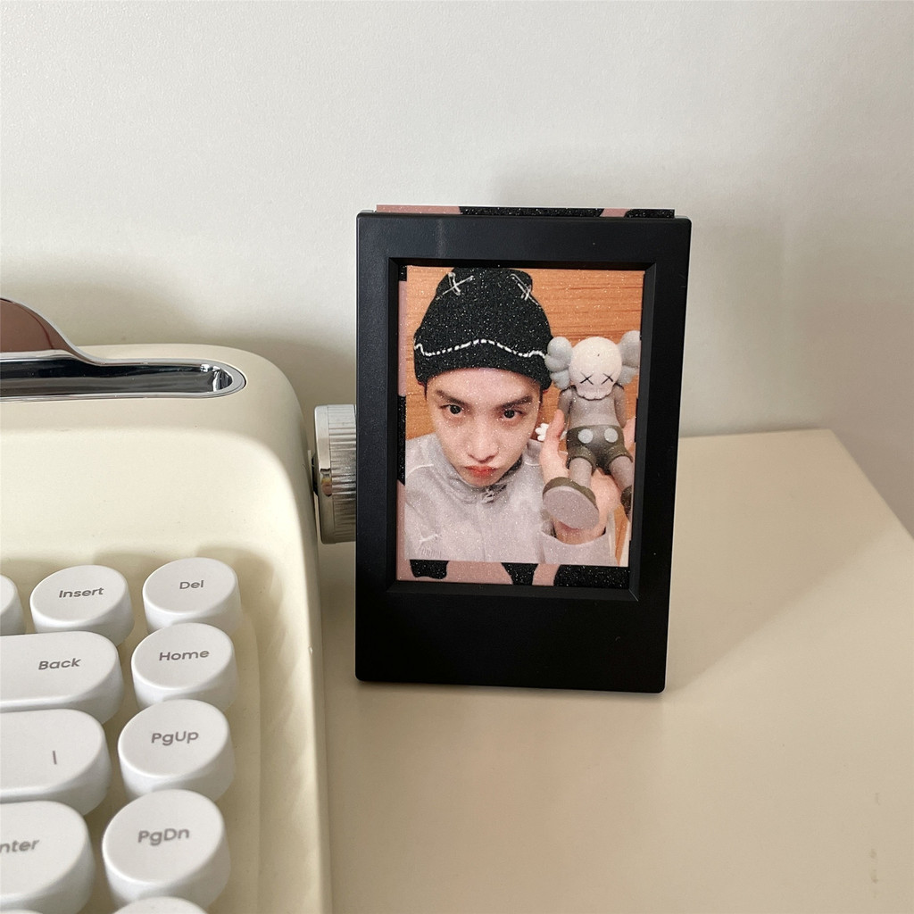 New Product#ins Candy Color Plastic Polaroid Photo Frame mini31-inch Photo Stand Vertical Photo Hold