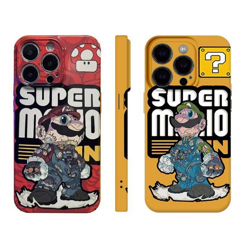 Ốp lưng trò chơi Super Mario Bros cho Redmi Note 14 13 PRO Plus 12S 11S 8 9 10 11 12 PRO Max 9S 7 8 