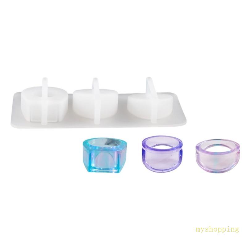 Ivy Nhẫn Khuôn Bộ Trang Sức Silicone và Nhựa Pha Lê, Làm Nhẫn Liên Kết