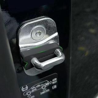 KgYewl 4 Tự Động Khóa Cửa Giảm Chấn Đệm Giảm Chấn Giảm Chấn Bảo Vệ Tiếng Ồn Cho A1 A3 Q2 Q3 TT Phụ Kiện Mới