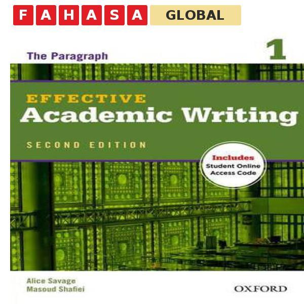 Effective Academic Writing 1 Student Book with Access to Oxford Learn 2Ed